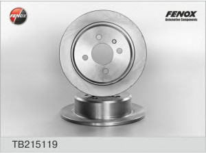FENOX TB215119 stabdžių diskas 
 Dviratė transporto priemonės -> Stabdžių sistema -> Stabdžių diskai / priedai
34211119581, 34211122282, 34216755407