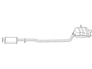 AKS DASIS SG77604 galinis duslintuvas