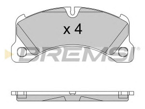 BREMSI BP3552 stabdžių trinkelių rinkinys, diskinis stabdys
8R0698151H, 95835193930, 95B698151E