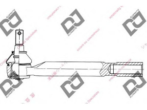 DJ PARTS DE1149 skersinės vairo trauklės galas 
 Vairavimas -> Vairo mechanizmo sujungimai
45460-09050, 45460-09110, 45460-09140