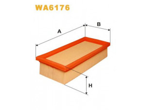WIX FILTERS WA6176 oro filtras 
 Techninės priežiūros dalys -> Techninės priežiūros intervalai
259, IIM259, 1444N1, 5003239, 5012634