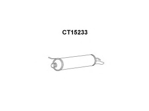 VENEPORTE CT15233 galinis duslintuvas 
 Išmetimo sistema -> Duslintuvas
1726HL