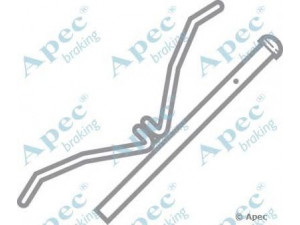 APEC braking KIT277 priedų komplektas, stabdžių trinkelė 
 Stabdžių sistema -> Būgninis stabdys -> Dalys/priedai