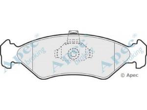 APEC braking PAD882 stabdžių trinkelių rinkinys, diskinis stabdys 
 Techninės priežiūros dalys -> Papildomas remontas
1010502, 1013843, 1030601, 1042687