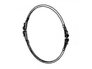 DINEX 78807 spaustukas, išmetimo sistema