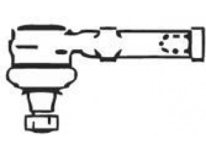 FRAP 1057 skersinės vairo trauklės galas 
 Vairavimas -> Vairo mechanizmo sujungimai
164002309001, 60507918, 60511622