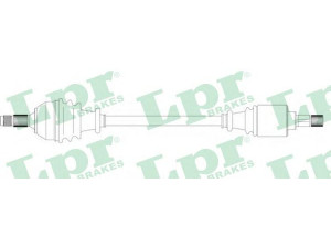 LPR DS38005 kardaninis velenas 
 Ratų pavara -> Kardaninis velenas
327323, 327324