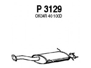 FENNO P3129 vidurinis duslintuvas 
 Išmetimo sistema -> Duslintuvas
OK04R-40-100D