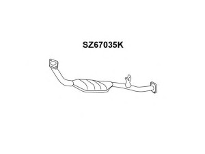 VENEPORTE SZ67035K katalizatoriaus keitiklis 
 Išmetimo sistema -> Katalizatoriaus keitiklis
1410083814