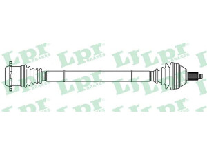 LPR DS52265 kardaninis velenas 
 Ratų pavara -> Kardaninis velenas
8Z0407272AC, 8Z0407272AN, 8Z0407452AX