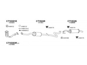 VENEPORTE 150558 išmetimo sistema 
 Išmetimo sistema -> Išmetimo sistema, visa