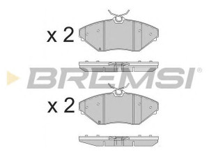 BREMSI BP3588 stabdžių trinkelių rinkinys, diskinis stabdys
0603BB0150N