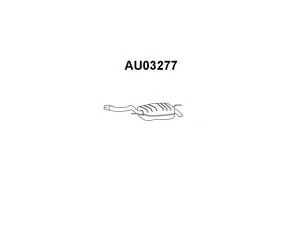 VENEPORTE AU03277 galinis duslintuvas 
 Išmetimo sistema -> Duslintuvas
4B0253609AN, 4B0253609H