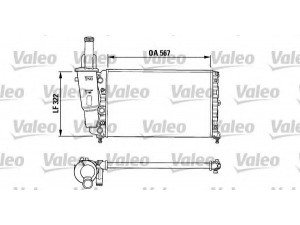 VALEO 731374 radiatorius, variklio aušinimas 
 Aušinimo sistema -> Radiatorius/alyvos aušintuvas -> Radiatorius/dalys
46430837, 46430837