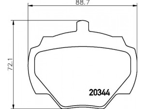 HELLA PAGID 8DB 355 005-791 stabdžių trinkelių rinkinys, diskinis stabdys 
 Techninės priežiūros dalys -> Papildomas remontas
GBP266, GBP271, RTC3164, SFP000270