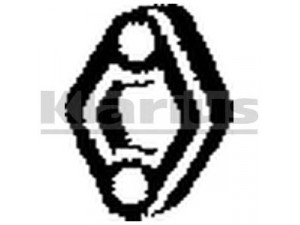 KLARIUS CNR2 laikantysis rėmas, duslintuvas
75420014, 7910030717, 175530, 175534