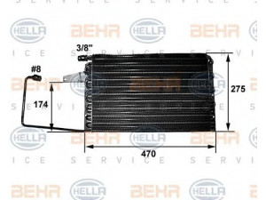HELLA 8FC 351 038-401 kondensatorius, oro kondicionierius 
 Oro kondicionavimas -> Kondensatorius
96.109.484, 96.109.484