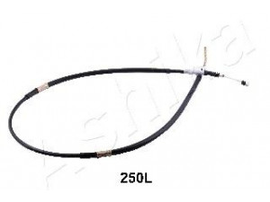 ASHIKA 131-02-250L trosas, stovėjimo stabdys 
 Stabdžių sistema -> Valdymo svirtys/trosai
4643033040, 4643033041, 4643033040