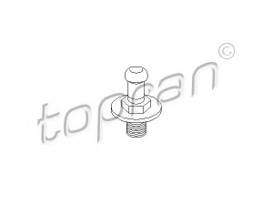 TOPRAN 103 542 durų užraktas 
 Užrakinimo sistema -> Užraktai, išoriniai
321 837 034B, 321 837 034C, 357 837 034