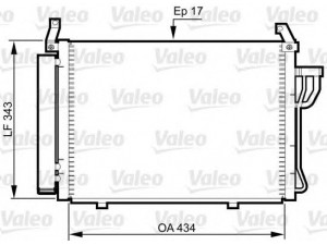 VALEO 814354 kondensatorius, oro kondicionierius 
 Oro kondicionavimas -> Kondensatorius
97606-0X000, 976060X000