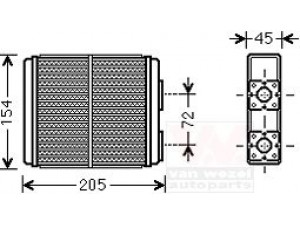 VAN WEZEL 37006403 šilumokaitis, salono šildymas 
 Šildymas / vėdinimas -> Šilumokaitis
1806125, 1806125-91151482, 91151482