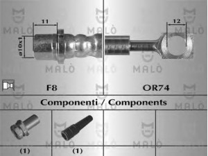 MAL? 80340 stabdžių žarnelė 
 Stabdžių sistema -> Stabdžių žarnelės
51759919, 5562203