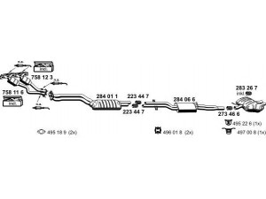 ERNST 020302 išmetimo sistema 
 Išmetimo sistema -> Išmetimo sistema, visa