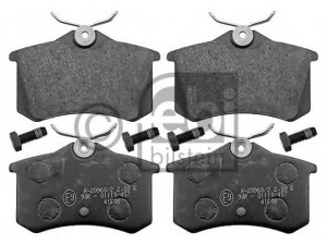 FEBI BILSTEIN 116099 stabdžių trinkelių rinkinys, diskinis stabdys 
 Techninės priežiūros dalys -> Papildomas remontas
9944395
