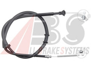 A.B.S. K13863 trosas, stovėjimo stabdys 
 Stabdžių sistema -> Valdymo svirtys/trosai
51787260