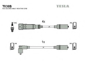 TESLA T038B uždegimo laido komplektas 
 Kibirkšties / kaitinamasis uždegimas -> Uždegimo laidai/jungtys
59998031, 803998031