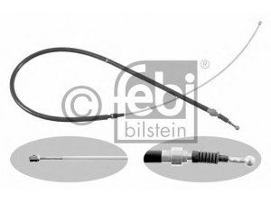 FEBI BILSTEIN 22884 trosas, stovėjimo stabdys 
 Stabdžių sistema -> Valdymo svirtys/trosai
1J0 609 721 T, 1J0 609 721 T, 1J0 609 721 T
