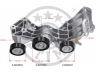 OPTIMAL 0-N2245 diržo įtempiklis, V formos rumbuotas diržas 
 Diržinė pavara -> V formos rumbuotas diržas/komplektas -> Dirželio įtempiklis (įtempimo blokas)
640 200 18 70, 640 200 23 70, 640 200 26 70