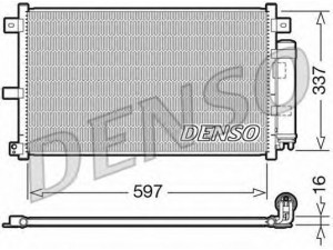 DENSO DCN44001 kondensatorius, oro kondicionierius
NE5161480C