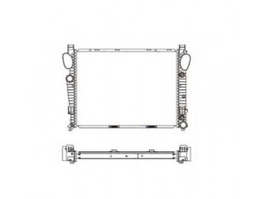 NRF 55337 radiatorius, variklio aušinimas 
 Aušinimo sistema -> Radiatorius/alyvos aušintuvas -> Radiatorius/dalys
2205001403, 2205002403, A2205001403