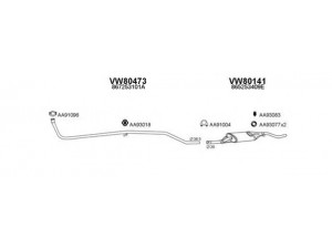 VENEPORTE 800529 išmetimo sistema 
 Išmetimo sistema -> Išmetimo sistema, visa