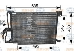 HELLA 8FC 351 036-361 kondensatorius, oro kondicionierius 
 Oro kondicionavimas -> Kondensatorius
55 115 864, 55115864
