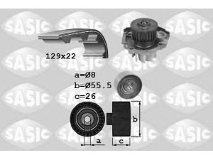 SASIC 3906041 vandens siurblio ir paskirstymo diržo komplektas 
 Diržinė pavara -> Paskirstymo diržas/komplektas -> Paskirstymo diržas/komplektas
55221397+71754561, 55221397+71754561