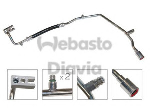 WEBASTO 82D0796456A aukšto/žemo slėgio linija, oro kondicionavimas
1850466