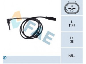 FAE 78084 jutiklis, rato greitis 
 Elektros įranga -> Jutikliai
51725099, 4545.F1