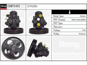 DELCO REMY DSP340 hidraulinis siurblys, vairo sistema 
 Vairavimas -> Vairo pavara/siurblys