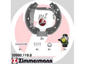 ZIMMERMANN 20990.119.8 stabdžių trinkelių komplektas 
 Techninės priežiūros dalys -> Papildomas remontas
1515054