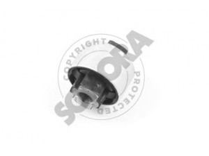 SOMORA 084289A įvorė, valdymo svirties montavimas 
 Ašies montavimas/vairavimo mechanizmas/ratai -> Valdymo svirtis/pasukamosios svirties sujungimas -> Montavimas/sutvirtinimas