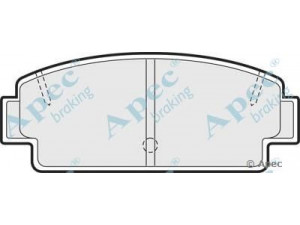 APEC braking PAD410 stabdžių trinkelių rinkinys, diskinis stabdys
0449214002