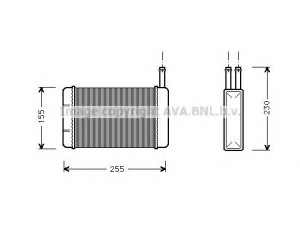 AVA QUALITY COOLING FD6134 šilumokaitis, salono šildymas 
 Šildymas / vėdinimas -> Šilumokaitis
6775553, 89FG18B539AA, 89FG18B539AB