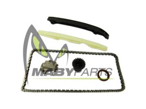 MABY PARTS OTK030055 pavaros grandinės komplektas 
 Variklis -> Variklio uždegimo laiko reguliavimo kontrolė -> Sinchronizavimo grandinė/įtempiklis/kreiptuvas -> Pavaros grandinės komplektas