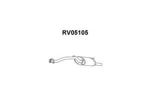 VENEPORTE RV05105 galinis duslintuvas 
 Išmetimo sistema -> Duslintuvas
GEX33481, WCG10005EVA, GEX33481