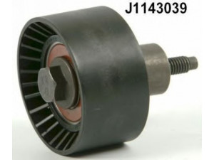 NIPPARTS J1143039 kreipiantysis skriemulys, paskirstymo diržas 
 Diržinė pavara -> Paskirstymo diržas/komplektas -> Laisvasis/kreipiamasis skriemulys
YF09-12-730