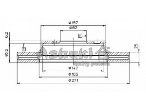 ASHUKI T602-50 stabdžių diskas 
 Dviratė transporto priemonės -> Stabdžių sistema -> Stabdžių diskai / priedai
0 986 478 631/BOSCH, 09.5916.10/BREMBO