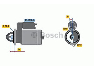 BOSCH 0 001 108 211 starteris 
 Elektros įranga -> Starterio sistema -> Starteris
12 41 7 525 294