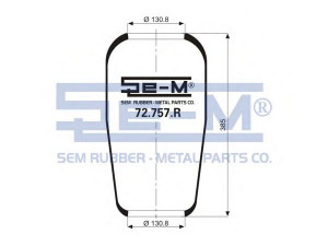 SEM LASTIK 72.757.R dėklas, pneumatinė pakaba
363 328 02 01
